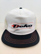 Vintage USA MADE Deka Trucker Hat Snapback Dad Cap