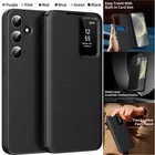 For Samsung Galaxy S26 S25 S24 S23 S22+ Ultra A56 Window View Card Holder Case