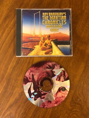Ray Bradbury's Martian Chronicles Adventure Simon Schuster Byron Preiss CDROM PC