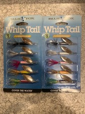 2 Packs Blue Fox Whip Tail Spinner Assortment 
