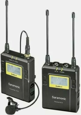 Saramonic UwMic9 kabelloser Empfänger und einzelner Sender Kit