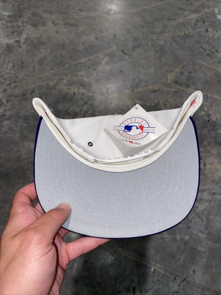 Sombrero de Colección Colorado Rockies Snapback Años 90 MLB NUEVO CON ETIQUETAS 1997 Entrenamiento de Primavera Nueva Era Foto 3 de 4