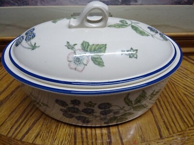 Wedgwood Bramble Oven to Table große Auflaufform SEHR SELTEN
