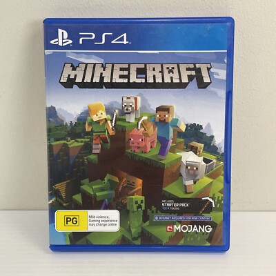 Minecraft Game for Ps4 Sony PlayStation 4 Original Aus Version for