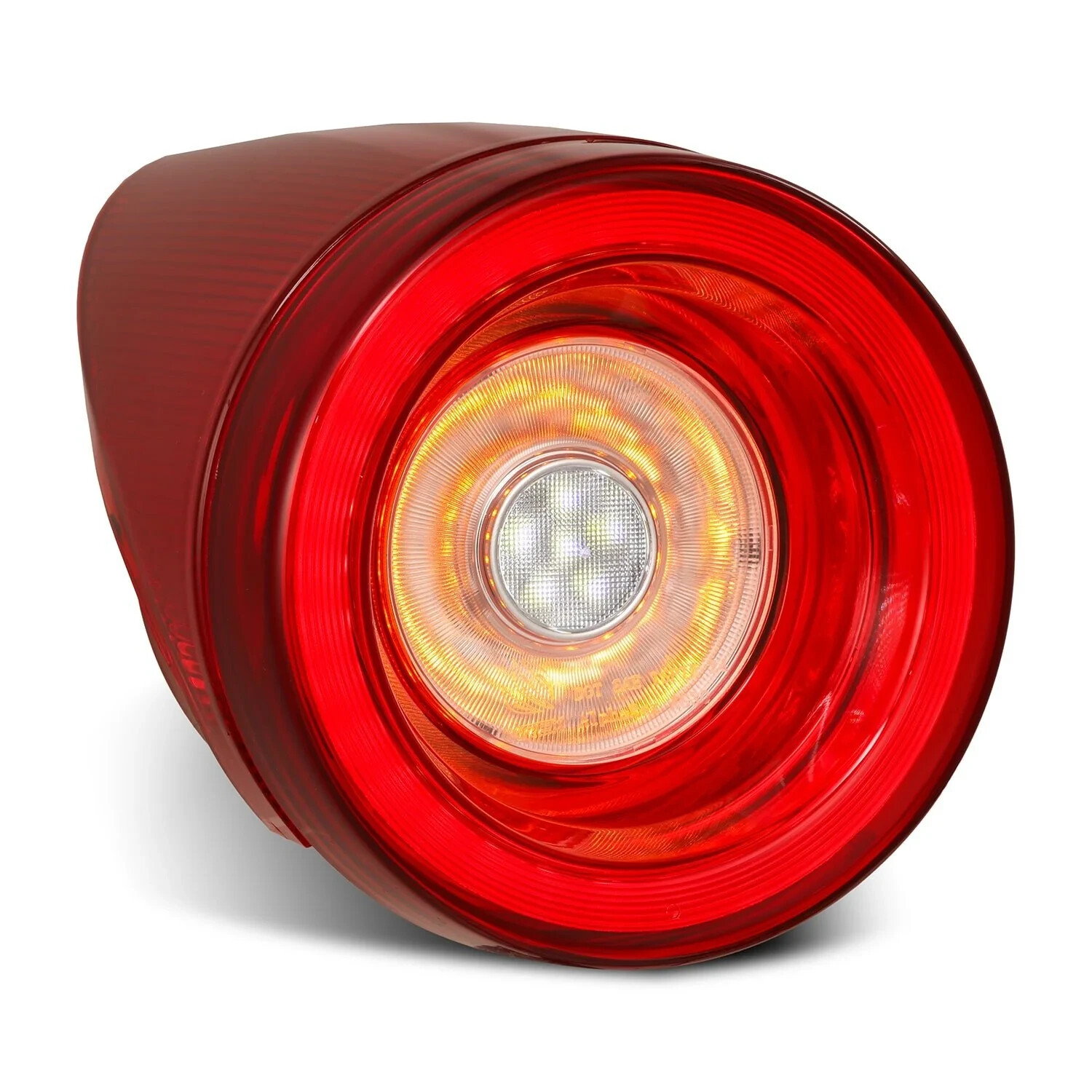 For 10-15 Ferrari 458 NOVA-Series Prismatic LED Tail Lights - Red Clear 668002