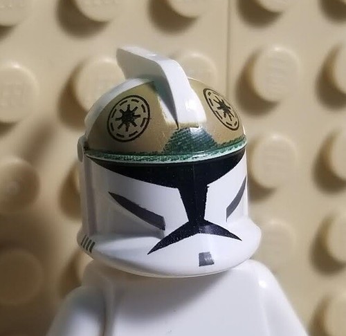 LEGO Clone Trooper HELMET Gunner Gold 