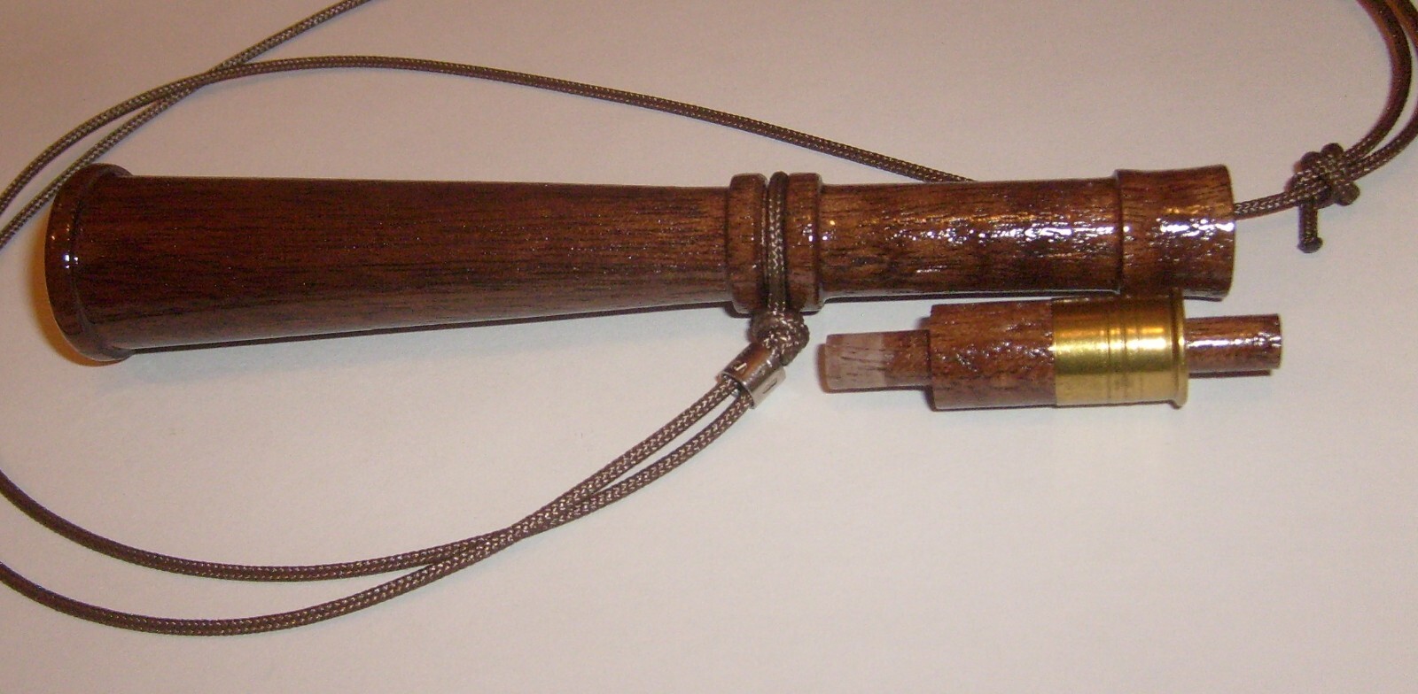 Trumpet Turkey Call made of Black Walnut w/ Adjustable Lanyard eBay