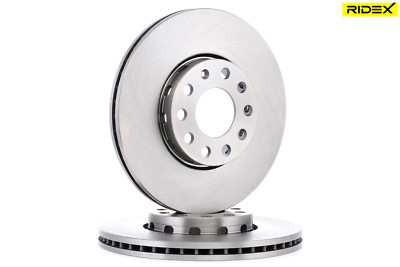 2X RIDEX 82B0007 Brake Discs For Audi 100 C4 A4 B5 B6 B7 A6 Seat Exeo VW Passat
