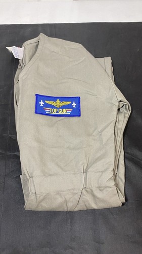 JAETONE TOP GUN F-16 Fighting Falcon FLIGHTSUIT Jumpsuit Costume Child's 8 NWT - Picture 13 of 13