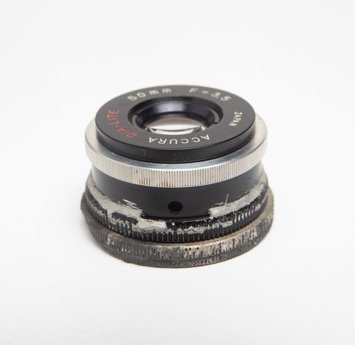 Accura Dia-Lite 50 mm 1:3,5 vergrößertes vergrößertes Objektiv mit Box - Bild 6 von 9
