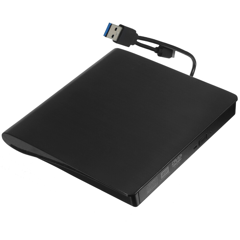 USB 3.0 External CD DVD Burner Drive for Laptop & Desktop