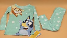 Bluey Bingo Toddler Boy Long Sleeve Pajamas 3T New