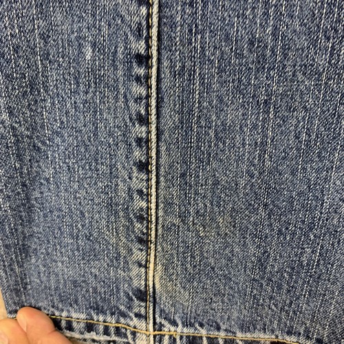 American Eagle Mens Jeans 30x34 (32x32) Bootcut Denim Mid Rise Distressed - Picture 19 of 21