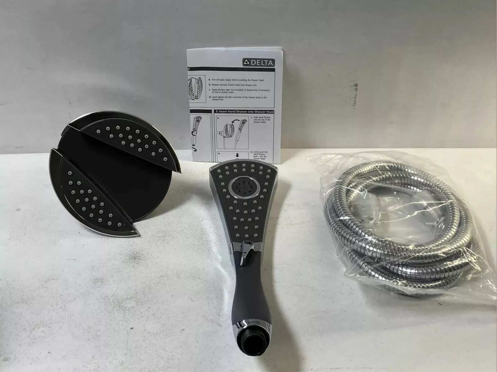 Delta 58467 In2ition 2-in-1 Multi Function Shower Head