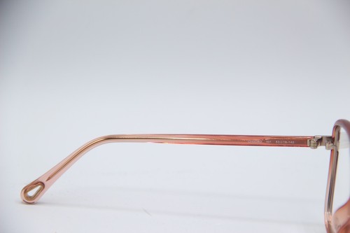 NEW CHLOE CH0034O 001 BROWN PINK GOLD AUTHENTIC EYEGLASSES 53-18 - 第 3/5 張圖片