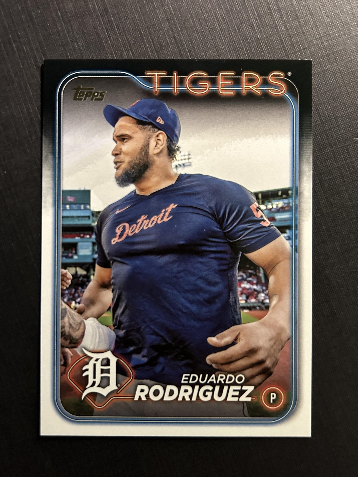2024 Topps #131 Eduardo Rodriguez Golden Mirror SSP