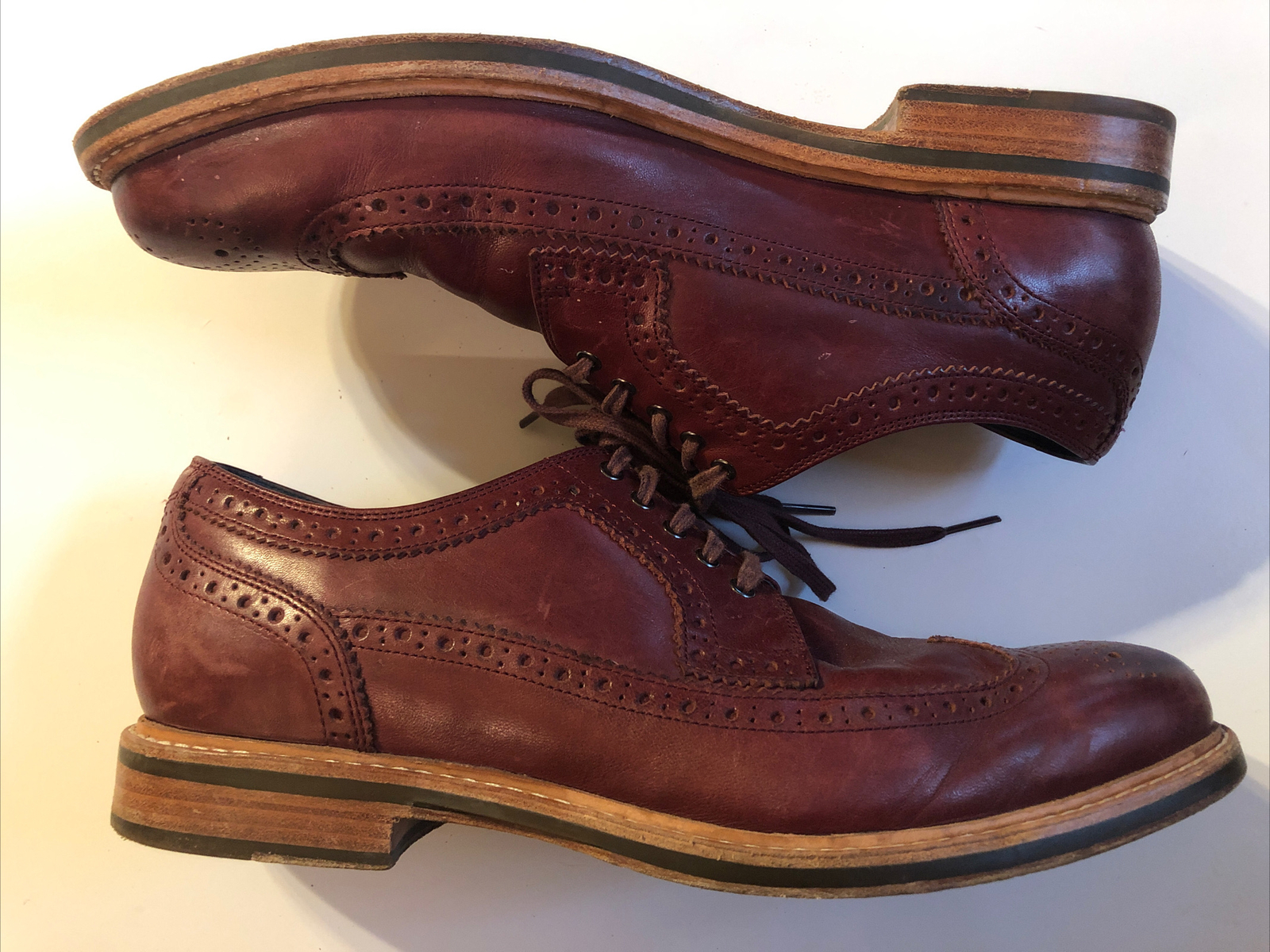 Cole Haan Cooper SQ Square Wingtip Oxford Shoe US… - image 2