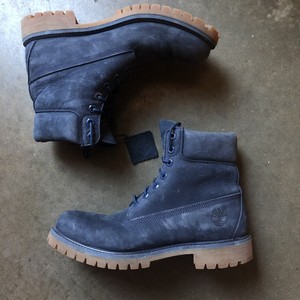 navy blue suede timberland boots