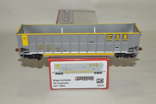 HO scaletrains CSX Transportation RR Bethgon coal gondola hopper car train