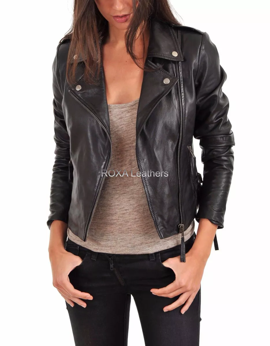 Black leather look jackets hotsell