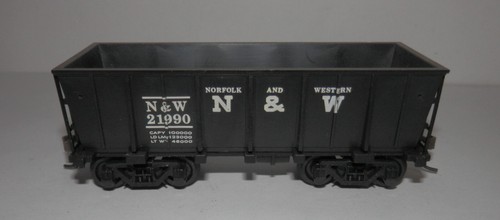 Bachmann escala HO Norfol & Western 21990 Bethgon carbón Porter Kadees (B) | Zustand: Used
