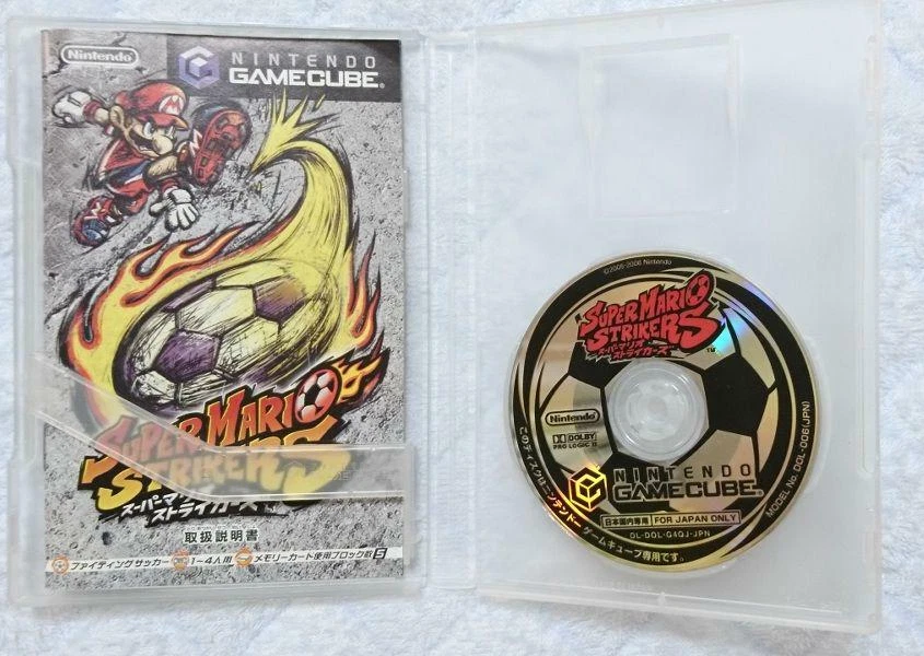 Gamecube Super Mario Strikers GC Nintendo Japan Import - Image 2 of 2