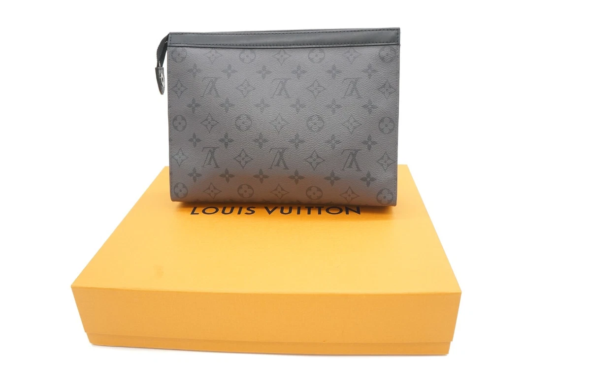 Louis Vuitton Voyage Monogram Eclipse Pochette Bag