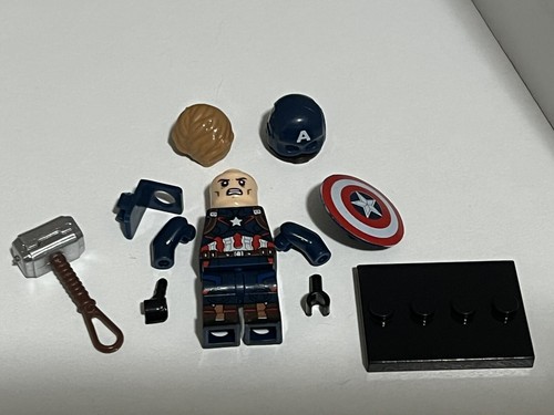 Minifigura Lego Marvel Capitán América - Imagen 5 de 6