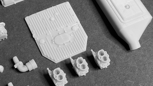 FERRARI DINO 246 GT engine 8 12 18 20 24 35 GTO 250 f40 Tamiya Italeri Centauria - 第 6/15 張圖片