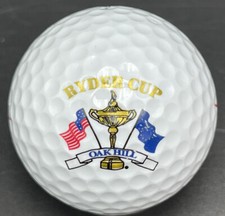 Ryder Cup Oak Hill Oldsmobile Dual Logo Golf Ball 1 Top Flite Tour Pre-Owned