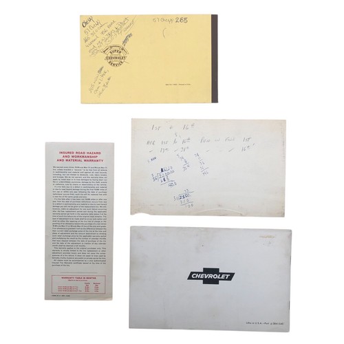 1964 CHEVROLET IMPALA SS OWNERS MANUAL - 4 Book Chevy Literature Guide ORIGINAL - Picture 2 of 11