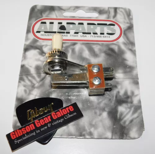 All Parts Explorer Toggle L Switch Guitar Parts SG Gibson Pick Tip White Cap A