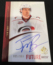 JAMIE McBAIN 2010-11 SP Authentic Future Watch #296 Rookie RC AUTO #805/999