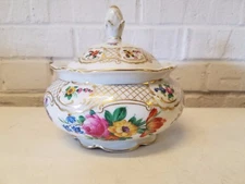 Vintag German Schumann Porcelain Hand Painted Floral Covered Tureen