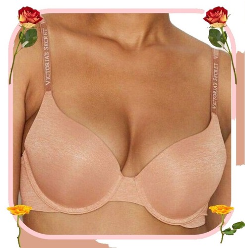Victoria's Secret 36DDD Black/Gold Push-Up-Padded, Underwire