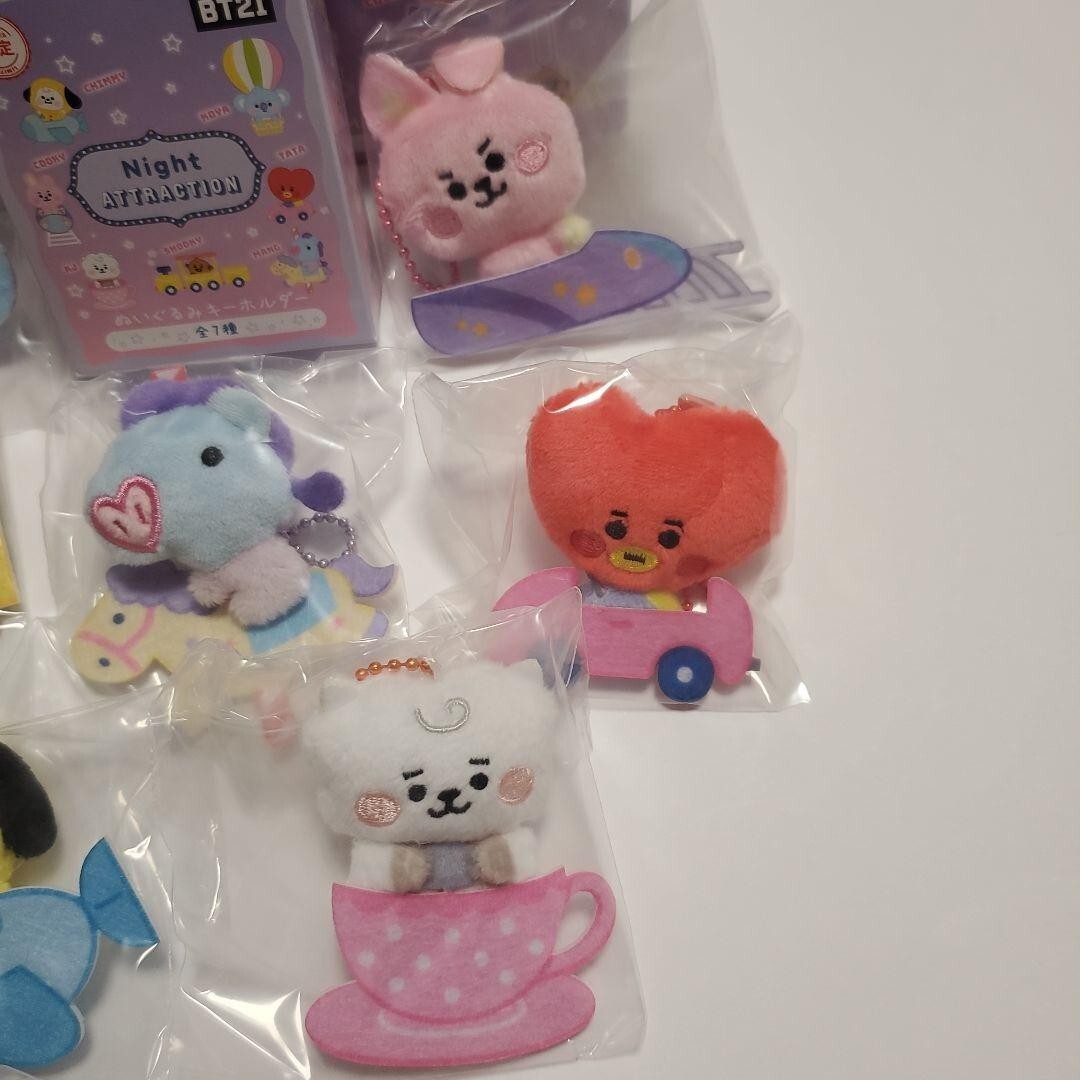 みりゅー　bts tsutayaぬいぐるみキーホルダー 新品未開封♡BT21 ぬいぐるみキーホルダー ランダム 箱買い