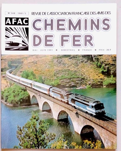 Chemin De Fer AFAC Numéro 421 - Ligne Londres Tunnel Sous La Manche - Objet De Collection Occasion