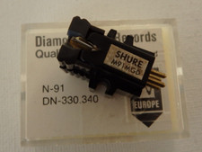 Shure M 91 MG Tonabnehmer System 1/2" mit Nachbau N 91 G Nadel - DFR Europe