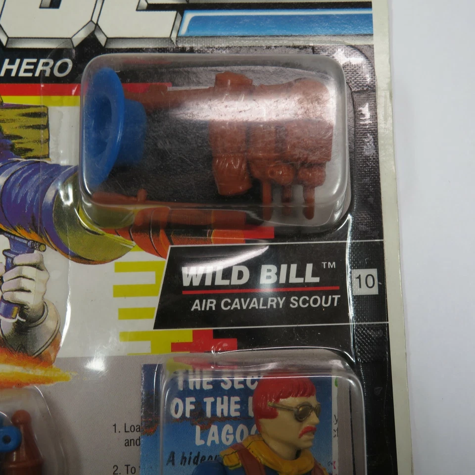 Figura de acción GI Joe Wild Bill Air Cavalry Scout 1991 de colección artículo #28178H nueva en caja Foto 2 de 4