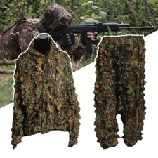 Tenue de Camouflage Complète avec Capuche - Approche Affût chasse