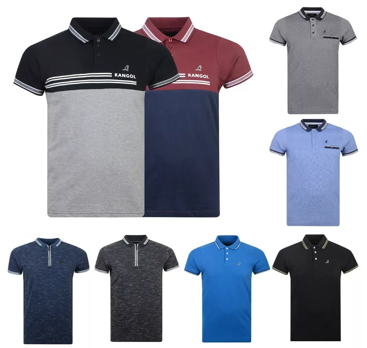 Kangol top polo shirt