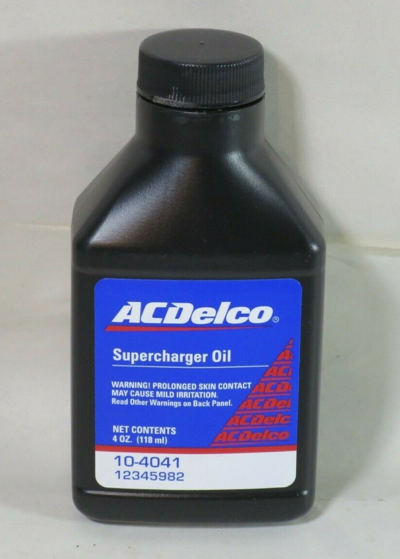 ACDelco 10-4041 Genuine OEM GM Parts Synthetic Supercharger Oil - 4 oz