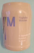 Flughafen München M Krug  11.September 1989 Richtfest Terminal 0,5 Liter