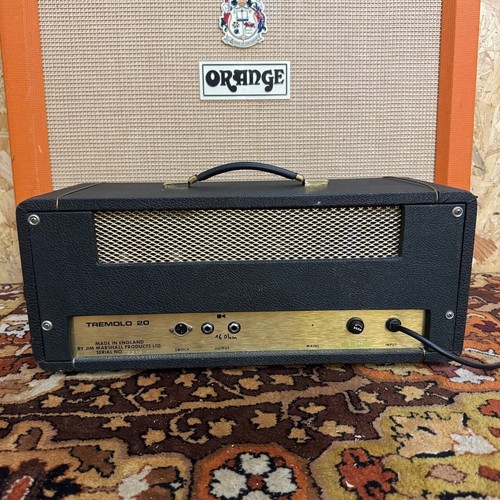 Vintage 1970 Marshall Tremolo 20 20w 2022T *RARE* Valve Amplifier Head *Clean* - 第 8/24 張圖片