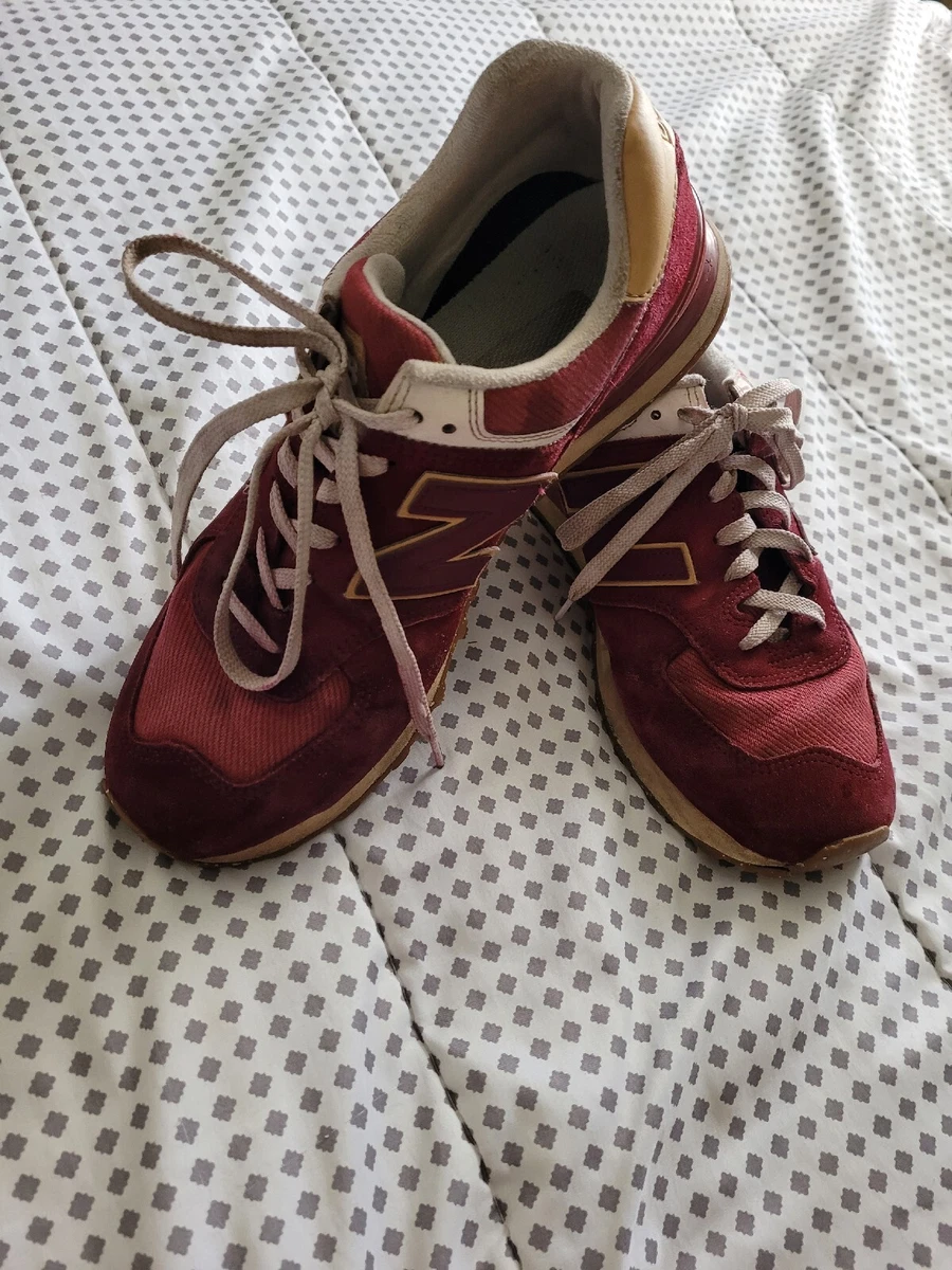 Mens burgundy tennis shoes sale