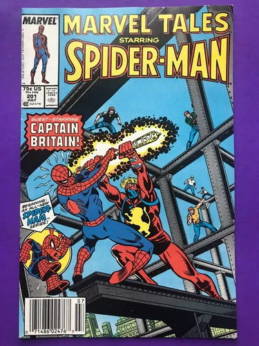 MARVEL TALES #201 AMAZING SPIDER-MAN NM- 9.2 HIGH GRADE BRONZE AG MARVEL