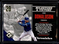 2017 Panini Chronicles Gold #16 - Josh Donaldson /999