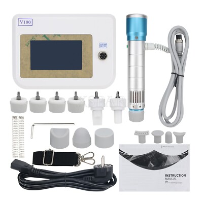 V100 Portable Shock Wave Machine Shock Wave Therapy Equipment ED Pain Relief