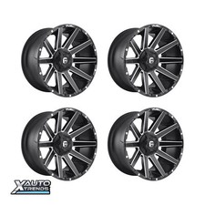 Fuel Off-road D616 Contra Matte Black Milled 20x9 6x1356x139.7 20mm Set Of 4
