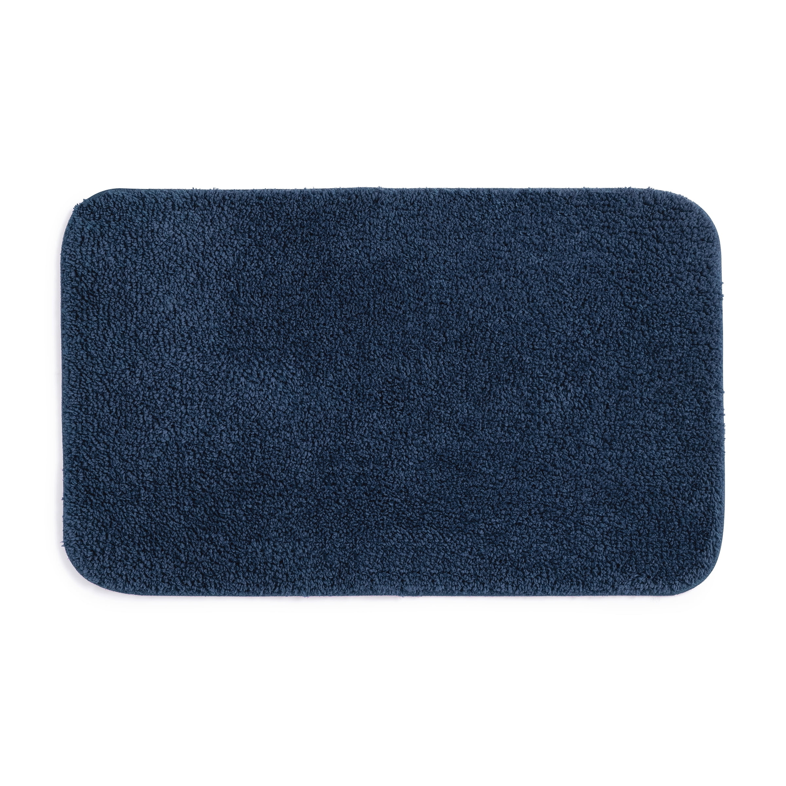 Mainstays Blue Cove 20x32 Polyester Bath Rug for Soft Comfort